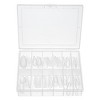 Unique Bargains Scale Faux Crystal Extension Fake Nails 120 Pcs - 2 of 4