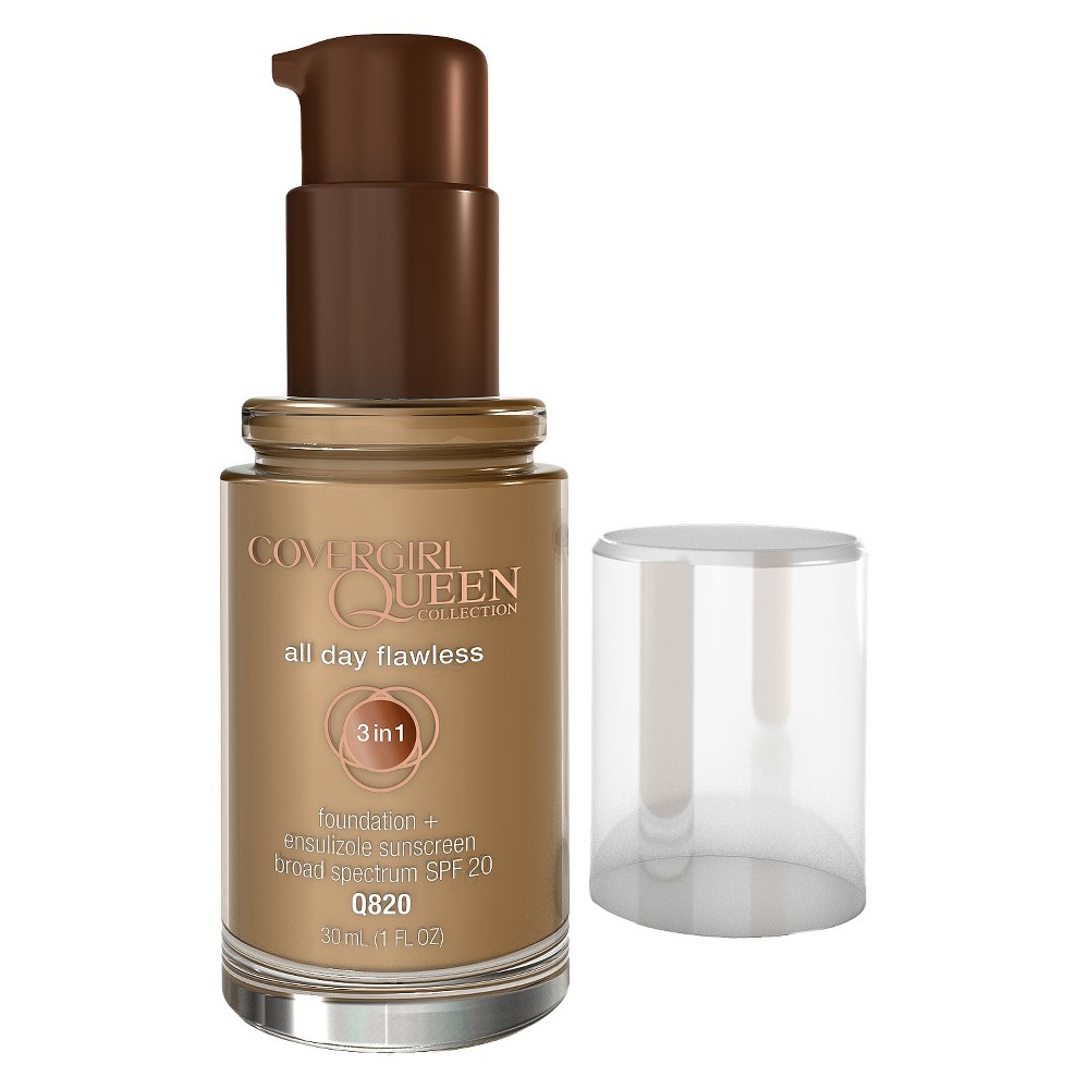 UPC 008100007028 product image for CoverGirl Queen Collection All Day Flawless Foundation - Toffee 820 | upcitemdb.com