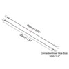 Unique Bargains Stainless Steel Lanyard Cable Eyelets Ended Security Wire Rope Silver 6 Pcs - 2 of 4