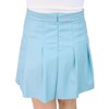 Women's Pleated Faux Leather Mini Skirt - ee:some - 2 of 3