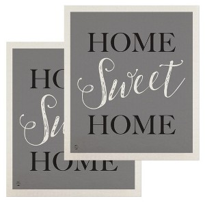 Briarwood Lane Home Sweet Home Natural Fiber Swedish Dishcloth (2-pack) - 1 of 4