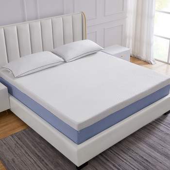 3 Cooling Gel Memory Foam Mattress Topper With Cool Touch Antimicrobial  Cover - Nüe By Novaform : Target
