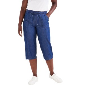 Style & Co. Womens Straight Leg Casual Capri Pants - 1 of 1