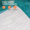 Pellebant Outdoor Lounger Aluminum Adjustable Chaise Lounge Chairs with Arms (Set of 2) - 3 of 4