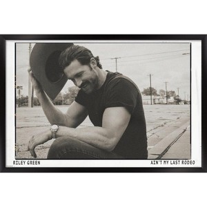 Trends International Riley Green - Ain't My Last Rodeo Framed Wall Poster Prints - 1 of 4