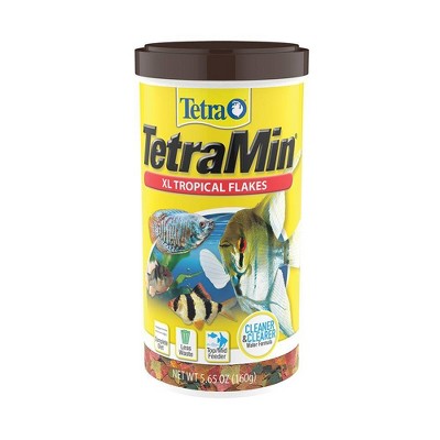 Tetra Tropical Large Flakes Nutritionally Balanced Fish Flavor Dry Fish Food - 5.65oz