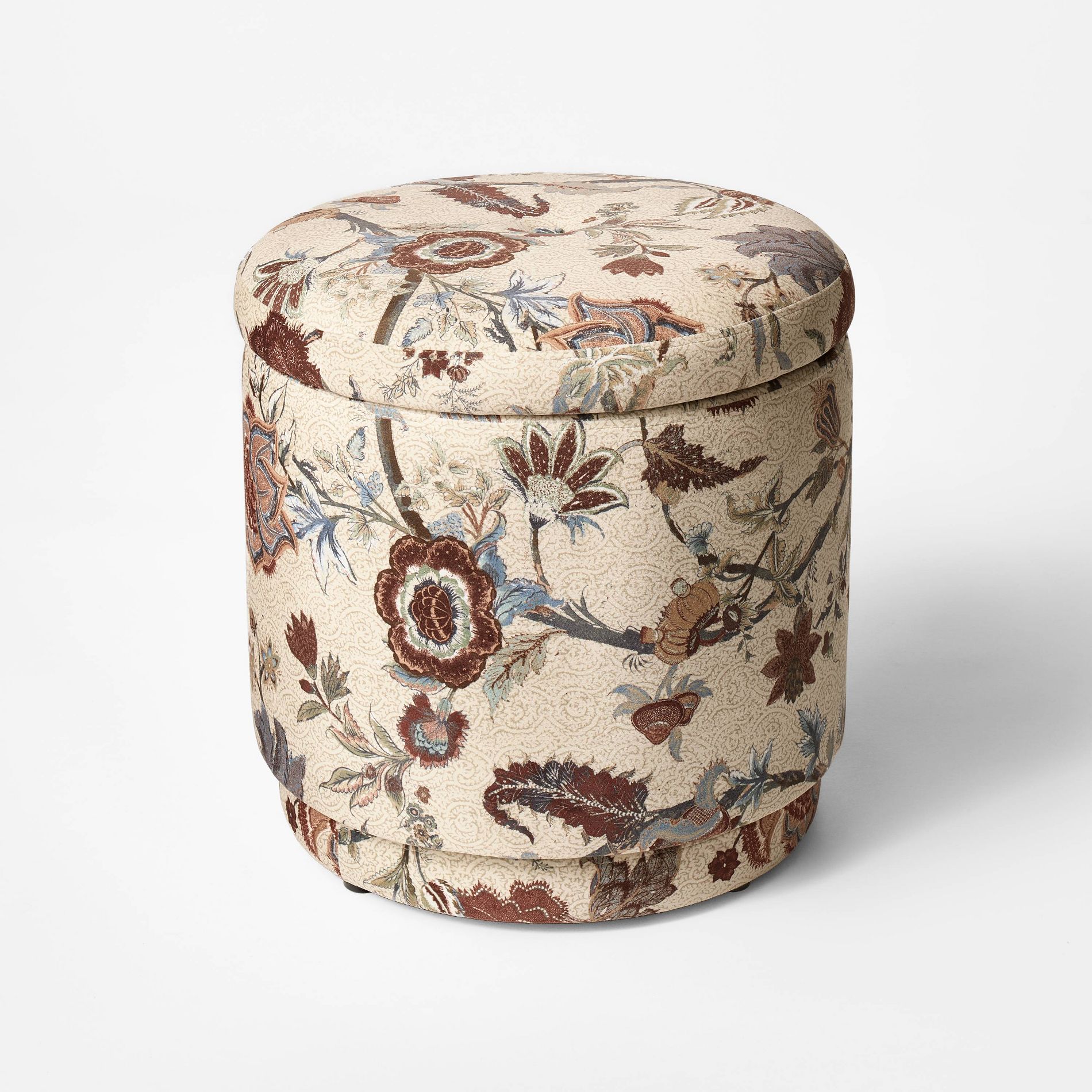 Swivel Storage Ottoman Floral Pattern - Threshold™ designed with Studio McGee
