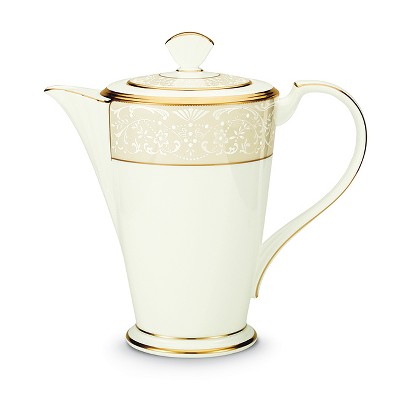 Noritake White Palace Coffee Server