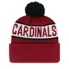 NFL Arizona Cardinals Full Blitz Knit Beanie: Sports Team Logo, Adult One Size - 2 of 2