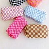 Checkerboard cosmetic bag - 3 of 4