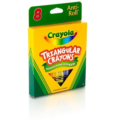 Crayola Triangular Crayons Assorted Colors 52-4008