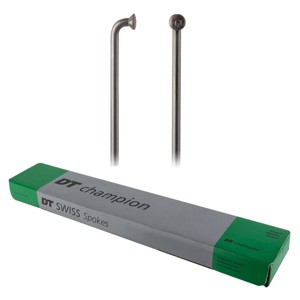 Dt Swiss Champion J-Bend 2.0 (14G) 283mm Silver - 1 of 1