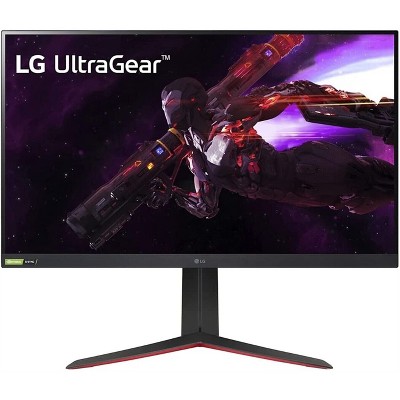 Manufacturer Refurbished LG 32GP83B-B 32" UltraGear QHD Nano IPS 1ms 165Hz HDR G-Sync Monitor, Black