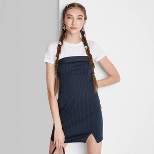 Women's Strapless Ponte Knit Tube Mini Bodycon Dress - Wild Fable™