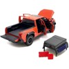 2024 Toyota Tacoma TRD Off-Road Edition Pickup Truck Octane Orange with Bed Camper 1/24 Diecast Model Car - 4 of 4