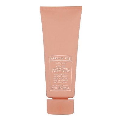 Kristin Ess Color Depositing Conditioner - Coral Rose - 6.7 fl oz