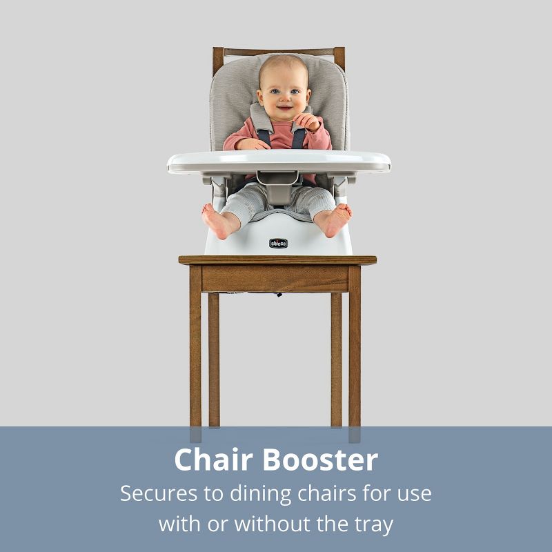 Chicco Stack Hi-Lo 6-in-1 Multi-Use High Chair - Sand, 5 of 15