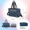 Dikaslon Diaper Bag Tote with Pacifier Case and Changing Pad Baby Bag for Boys and Girls - 4 of 4