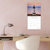 The Gifted Stationery 2025 Square Wall Calendar, Coloring, 16-Month Lifestyles Theme with Stickers (12 x 12 In) - 2 of 4