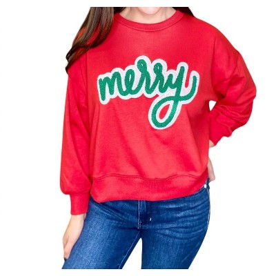 Women's Merry Sweatshirt - Mary Square