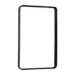 Flash Furniture Ava Metal Deep Framed Wall Mirror - Large Accent Mirror for Bathroom, Entryway, Dining Room, & Living Room