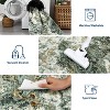 coucheta Abstract Washable Area Rug, Multi-size Modern Non Slip Soft Ultra Thin Low Pile Large Throw Carpet, for Living Room, Bedroom, Dining, Office - 3 of 4