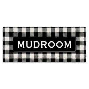 Stupell Industries Mudroom Classic New England Plaid, 40" x 17" - 1 of 4