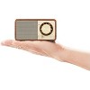 Sangean WR7 Wood Cabinet Mini Bluetooth Speaker with FM Tuner and Aux-in. - 3 of 3