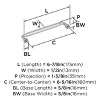 Amerock Coble Pull for Cabinets, Drawers, and Furniture - 3 of 4