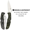 Spyderco Endura 4 FRN Lightweight Pocket Knife with 3.80" VG-10 Steel Blade | Get Secure Grip with the Fiberglass Reinforced Nylon Handle, Zome Green - 3 of 4