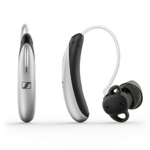 Sennheiser All-Day Clear Slim Bluetooth Hearing Aids - Rechargeable, Self-Fitting, Programmable - 1 of 4