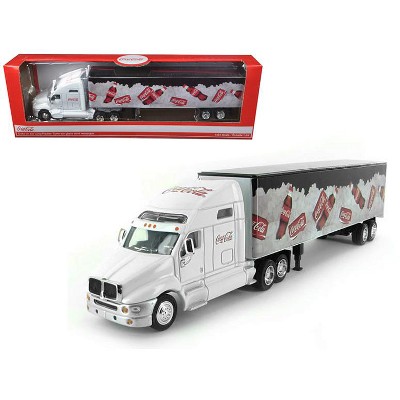 Coca Cola On Ice Tractor Trailer 1/64 Diecast Model by Motorcity Classics