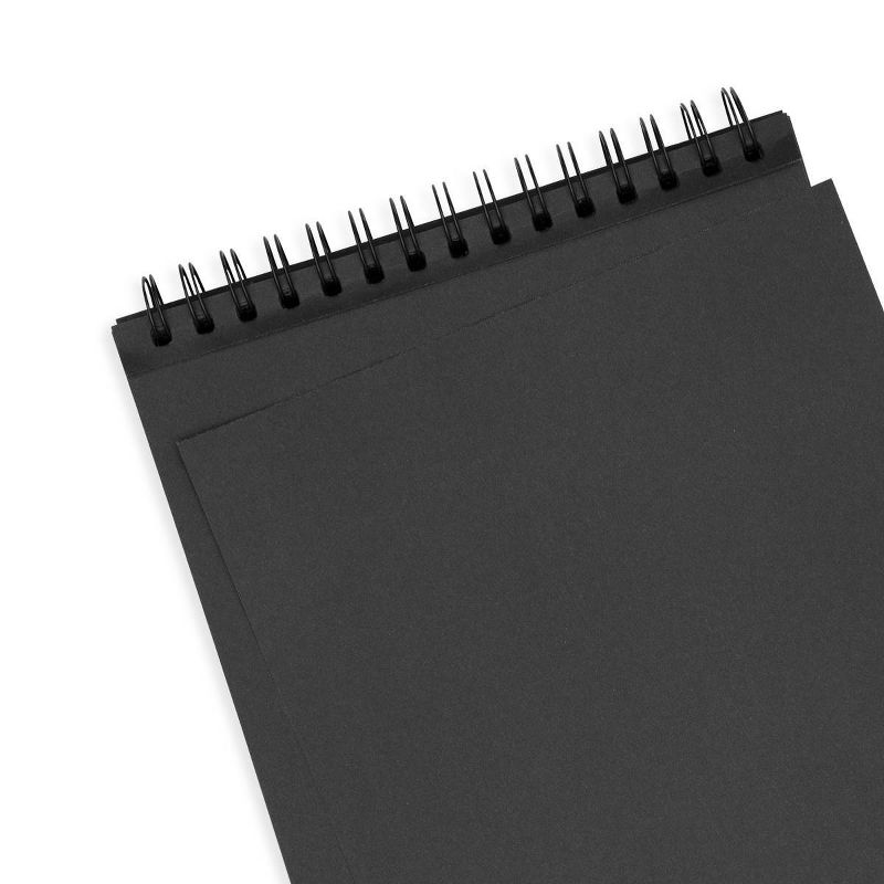 D.I.Y. Sketchbook - Large Black Paper, 2 of 4