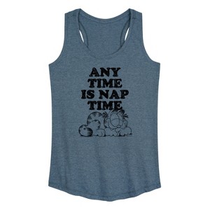Women's - Garfield - Nap Sketch Graphic Racerback Tank - 1 of 4