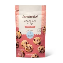 Chocolaty Chip Keto Friendly Cookie Bites - 3oz - Favorite Day™