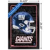 Trends International NFL New York Giants - Neon Helmet 23 Framed Wall Poster Prints - 3 of 4