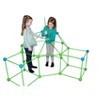 Funphix 154-Pc. Supersized Glow in The Dark Fort Building Set (Blue Green Balls) - 4 of 4