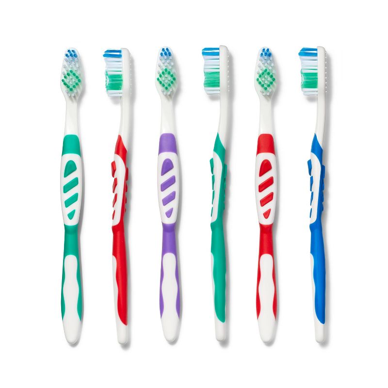 Super Clean Toothbrush - 6ct - Medium  - up &#38; up&#8482;, 6 of 8
