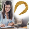 Unique Bargains Women's Fashion Cross Wide Headbands 1 Pc - 2 of 4