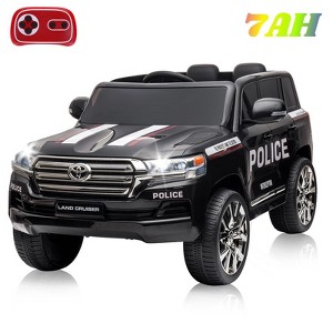 Jojoka 12V Kids Ride On Truck Car, Licensed Toyota Land Cruiser Battery Powered Electric Vehicle with Remote Control, 3 Speeds, Music, Horn, Lights - 1 of 4