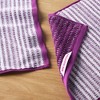 TOWN & COUNTRY PLAY 4-Piece Striped Reversible Terry Brights Washcloth Set - 2 of 4