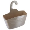 Evideco French Home Goods Hanging Shower Caddy Basket with Hook - Space-Saving Bathroom Organizer - Rustproof - 2 of 4