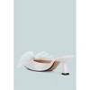 Asma Organza Bow Embellished Satin Mules - 3 of 4