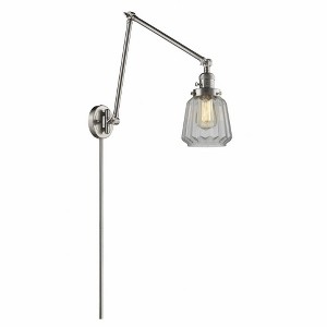 Chatham - 1 Light Double Extension Swing Arm Wall Sconce In Art Deco Style-30 Inches Tall and 8 Inches Wide - 1 of 1