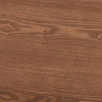 Macayle Walnut Wood Queen Platform Bed with Headboard