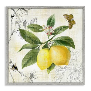Stupell Industries Vintage Lemon Pattern, 24" x 24" - 1 of 4
