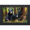 Briarwood Lane Summer Doormat 30x18 Indoor Outdoor Black Bear Family Nature For Summer Doormat - 2 of 4