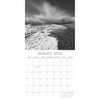 2026 Square Wall Calendar, Seascapes, 16-Month Black & White Photos Theme with 180 Reminder Stickers (12x12 In) - 3 of 4