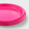 20ct 8.5" Disposable Dinner Plates Hot Pink - Spritz™ - image 3 of 3