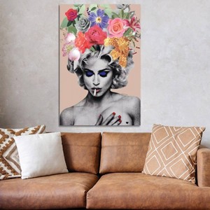 iCanvas De Madonna Grande by Ana Paula Hoppe Canvas Print Wall Art - 1 of 3